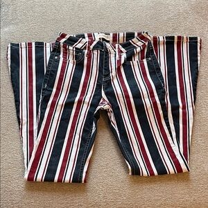 Shyanne Women’s Flare Leg Striped Jeans